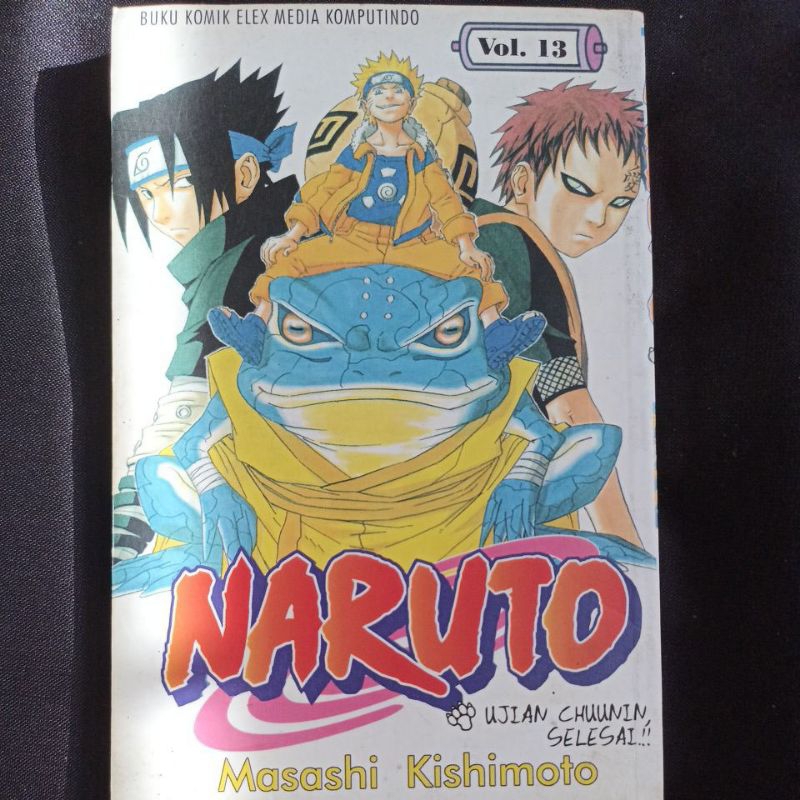 Komik Naruto 13 (tidak segel/preloved)