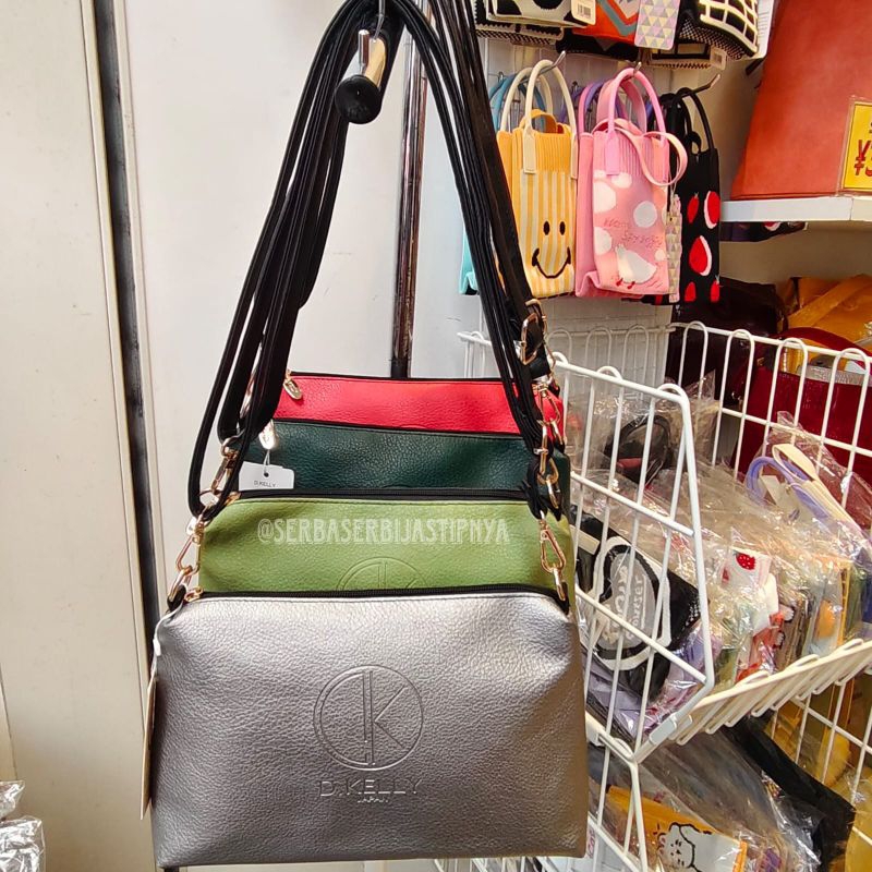 D.KELLY TAS KULIT SLEMPANG BAHU WANITA ORIGINAL JAPAN/tasewanita/bagshoulder/tasslempang/tasbahu
