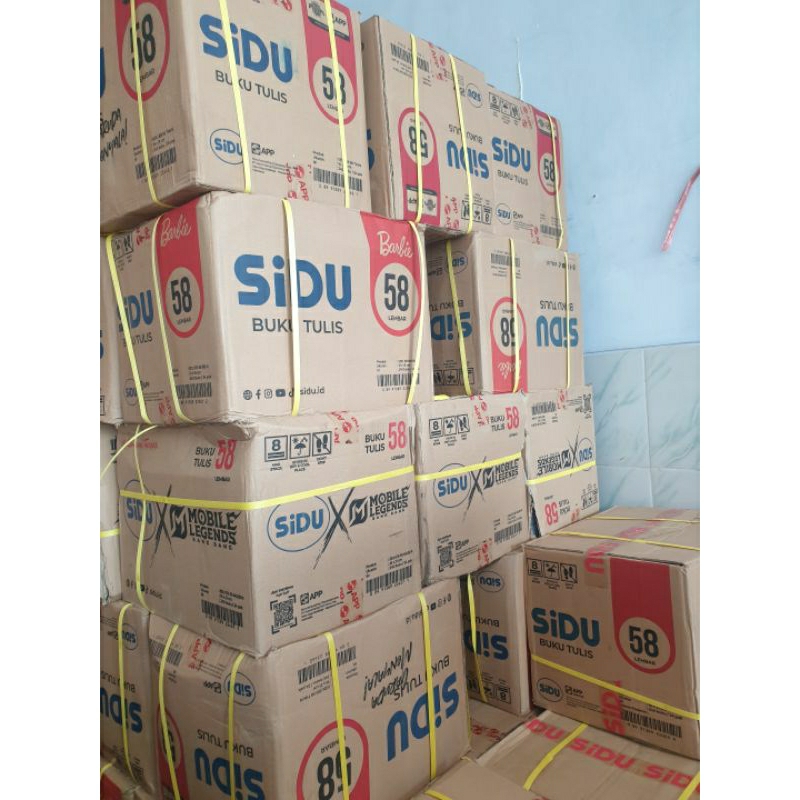 

BUKU SIDU 58 LEMBAR PER-BOX