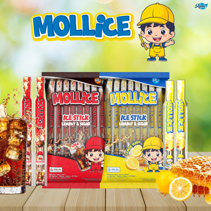 

Mollice Cola dan Madu Ice Stick