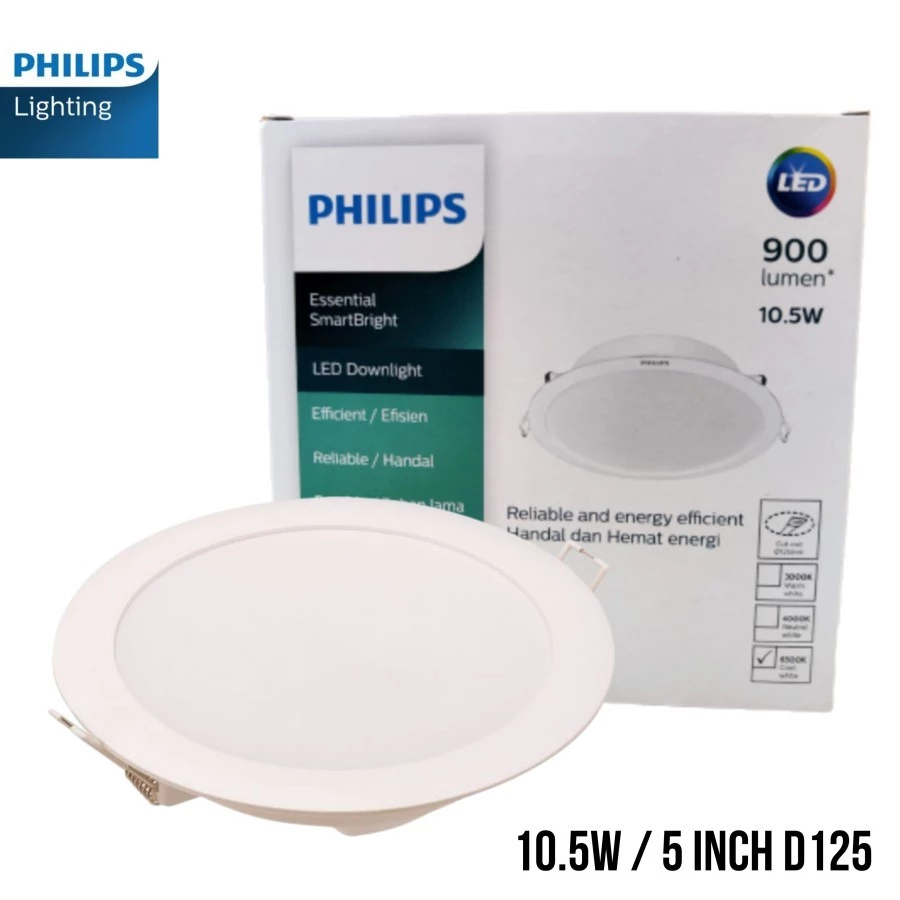 Lampu Downlight PHILIPS LED DN020B G3 10,5 Watt | Lampu Tanam Philips 10,5 Watt