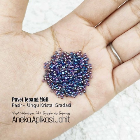 50 GRAM PAYET JEPANG MGB BAMBU PASIR 539 UNGU KRISTAL PELANGI