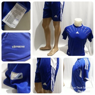 Setelan Jersey Bola Adidas Blue / Setelan Bola Adidas