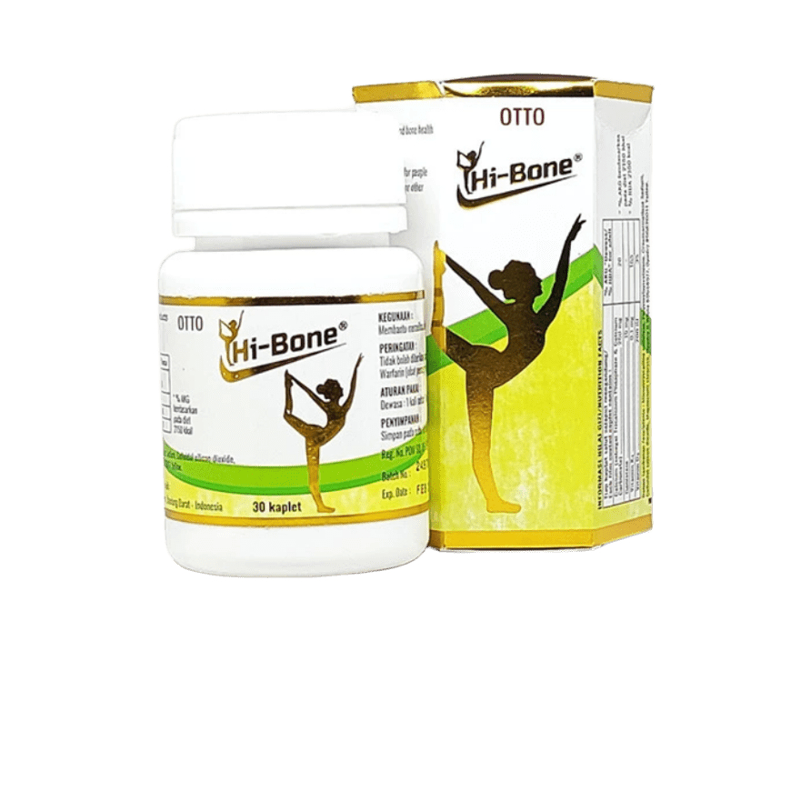 Hi Bone 250 Mg Isi 30's Kaplet ( Kuning )