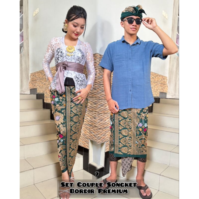 Set Couple Songket Bali // Adat bali