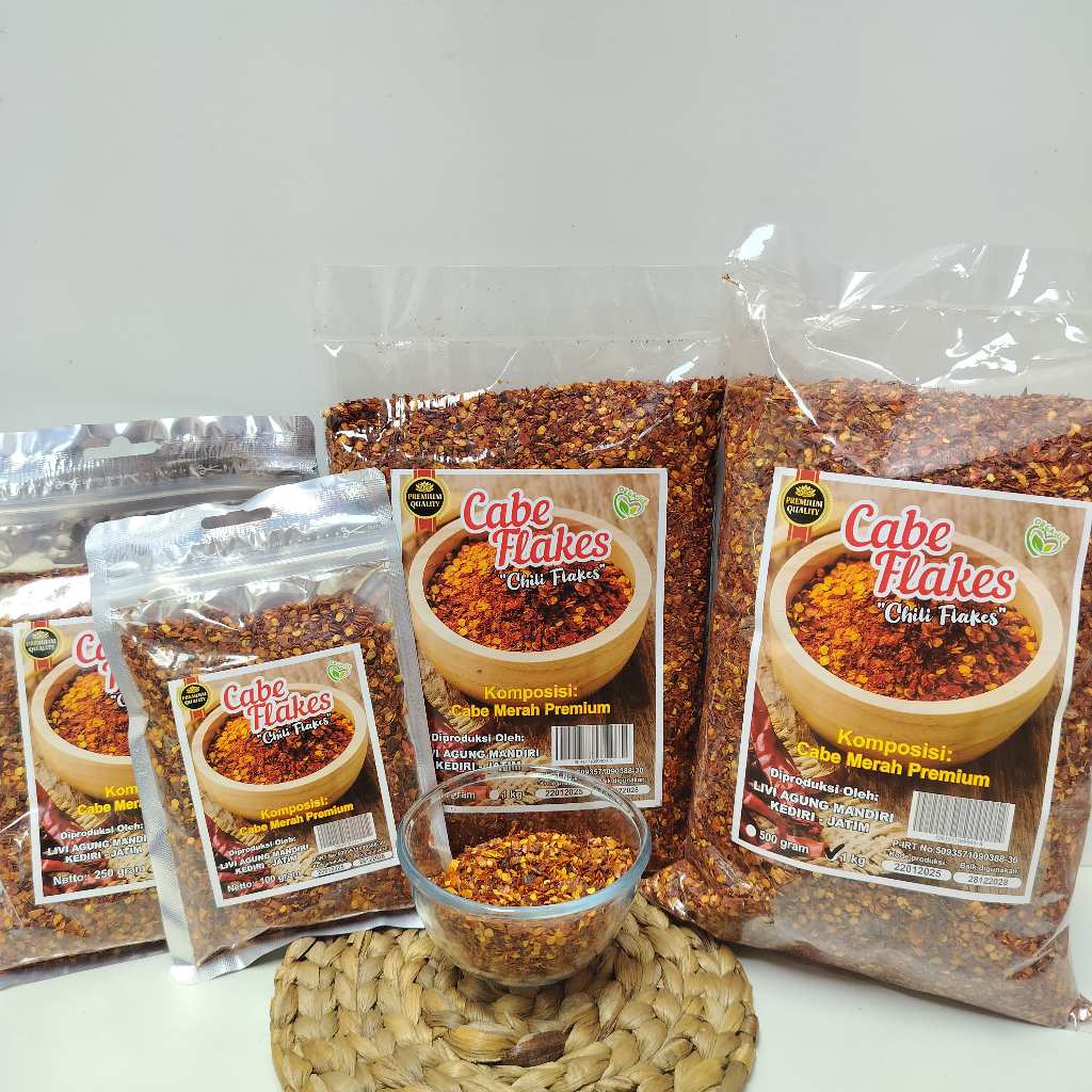 

Chili Flakes | Cabai Giling Kasar Untuk Chili Oil