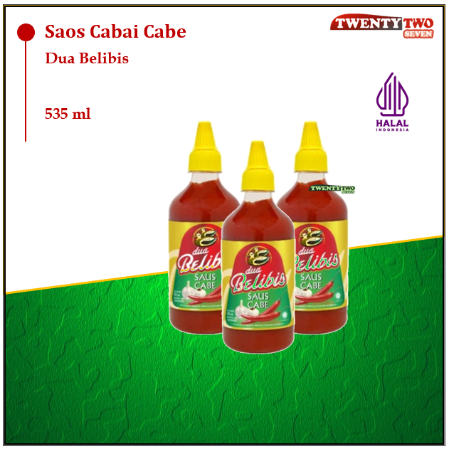 

Saus Saos Cabai Sambal Cabe Chili Sauce Dua Belibis 535ml