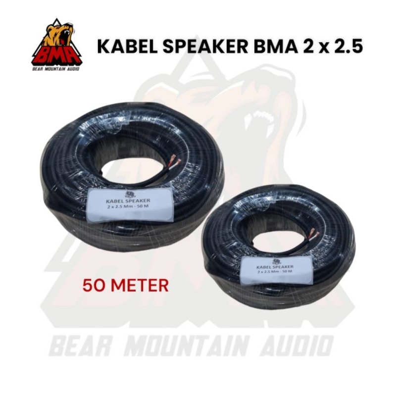 Kabel Speaker 2×2,5 BMA / Kabel speaker BMA / BMA Original