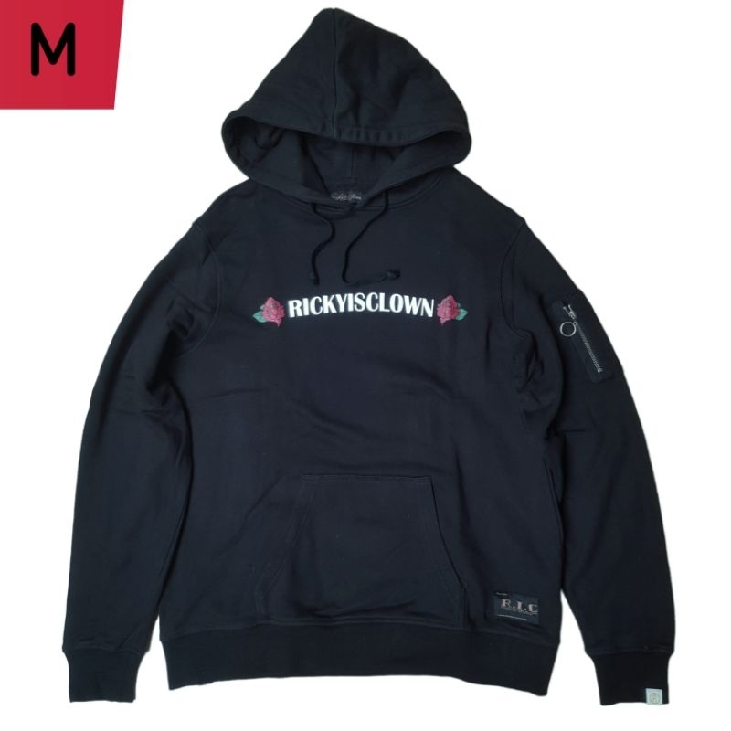 Jaket hoodie RICKY IS CLOWN ( size M )