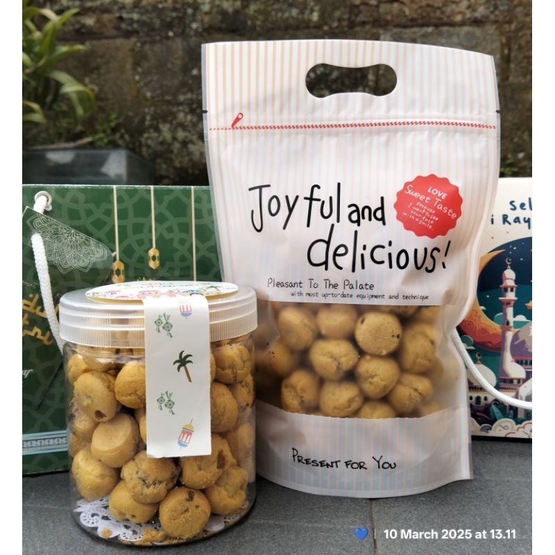 

Soes coklat pouch/jar