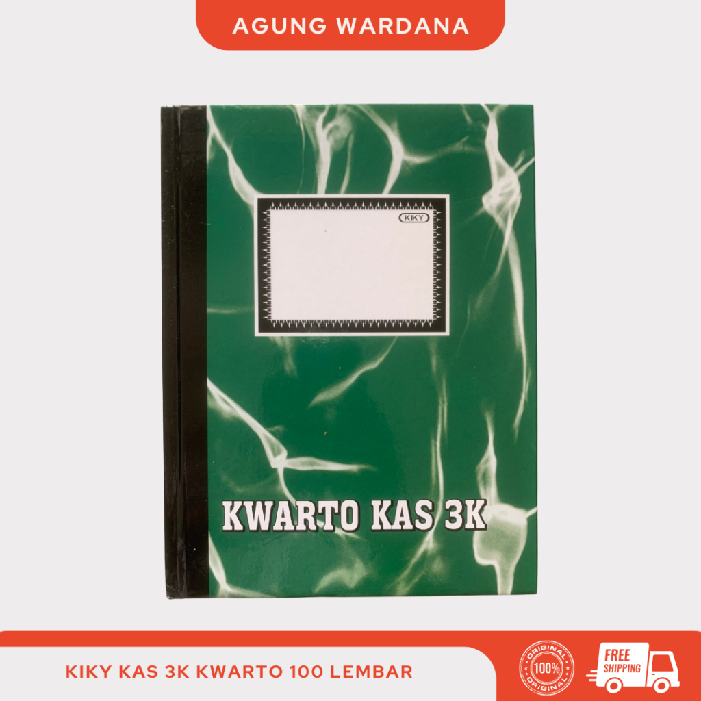 

KIKY BUKU KAS KWARTO 3K ISI 100 LEMBAR