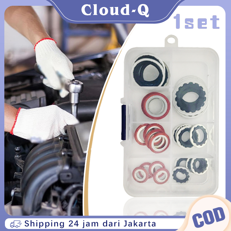 Gasket Kompresor AC Mobil 1 Set Seal O Ring Universal Untuk Mesin AC Mobil Seal Sil Oring
