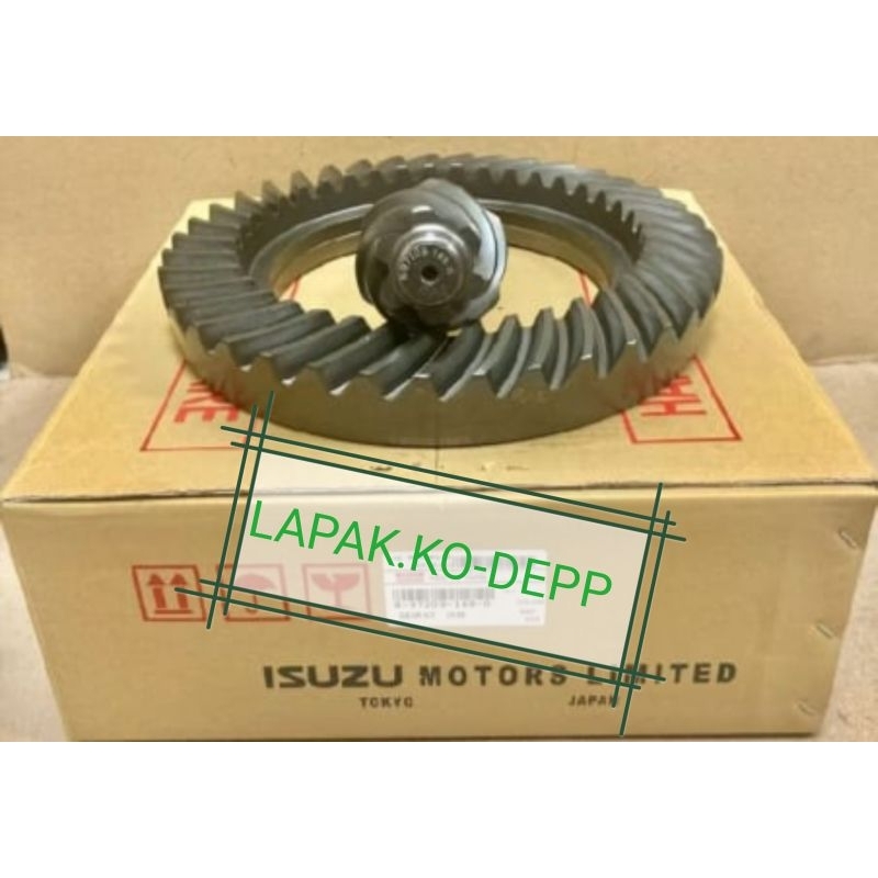 GEAR SET 6X39 NKR71/PINION CRONWHEEL NKR71 6X39 MERK ISUZU