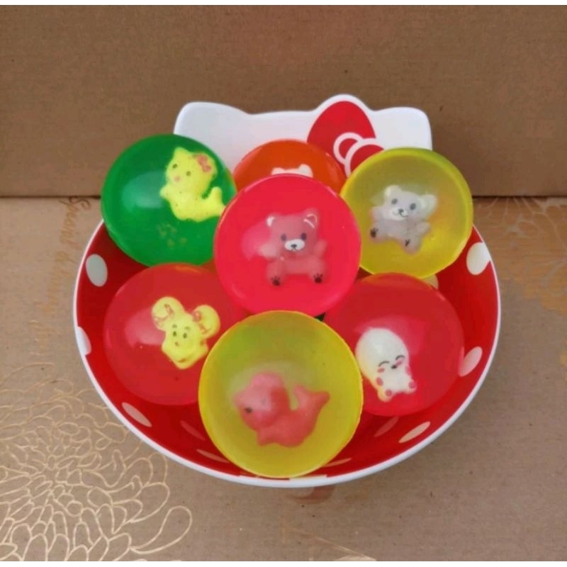 Bola Bekel/Bola karet Jumbo 5cm 1pcs