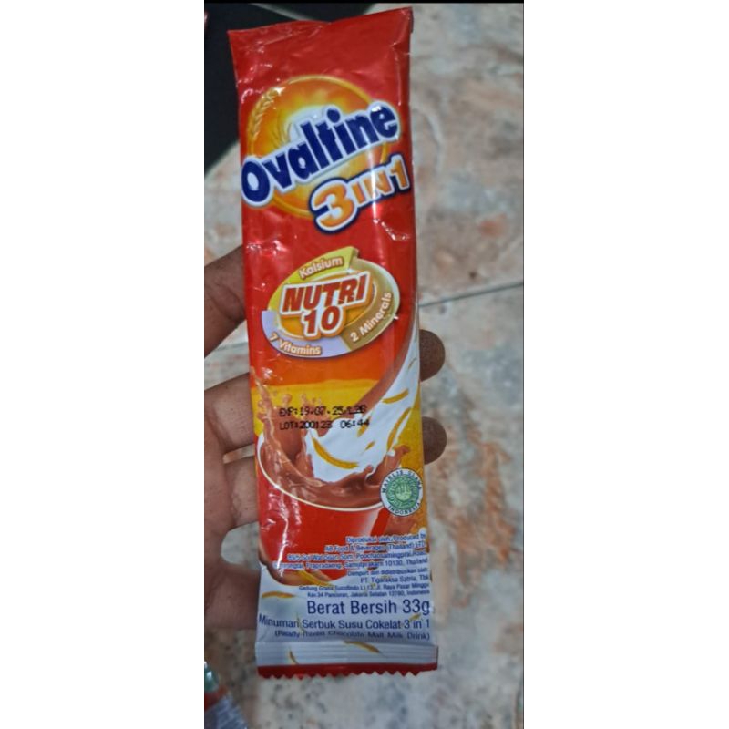 

Ovaltine drink 3 in 1 ukuran 33 gr x 1 pcs