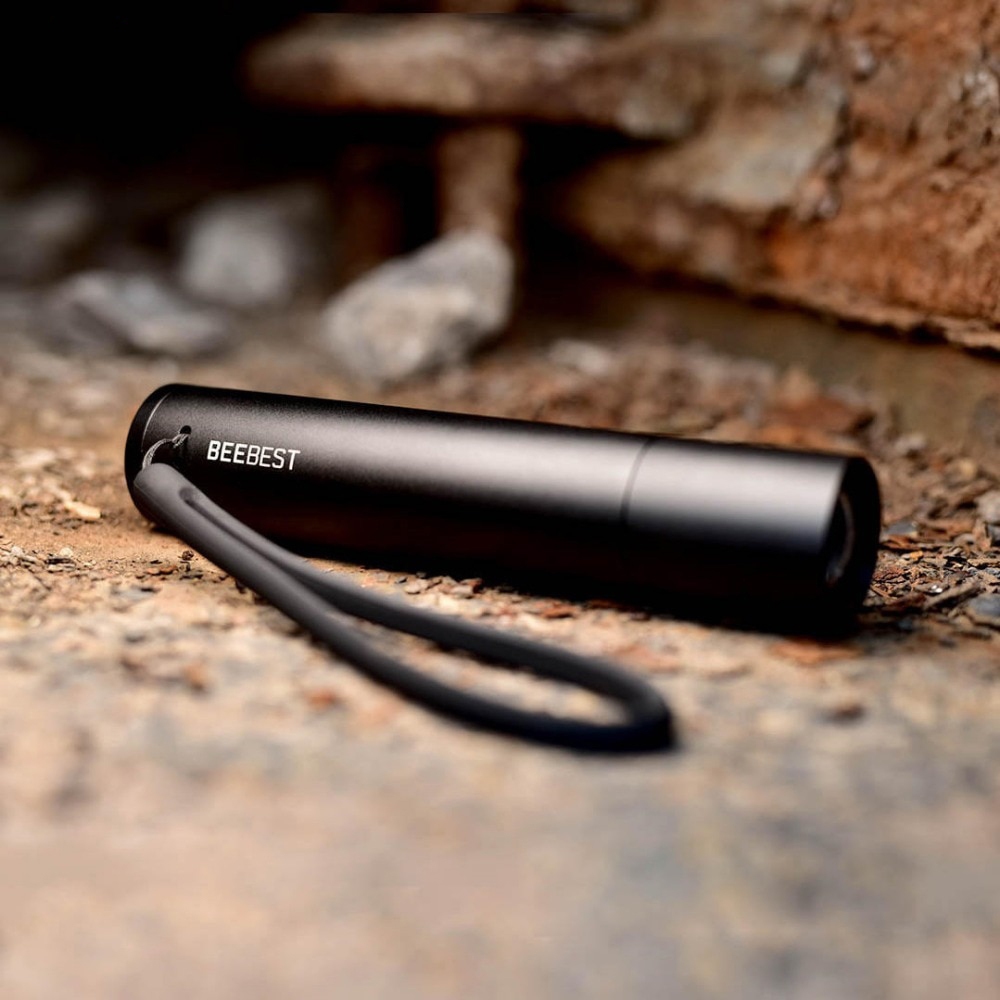 Senter LED Outdoor Flashlight 1000 Lumens Hitam FZ101 BEEBEST