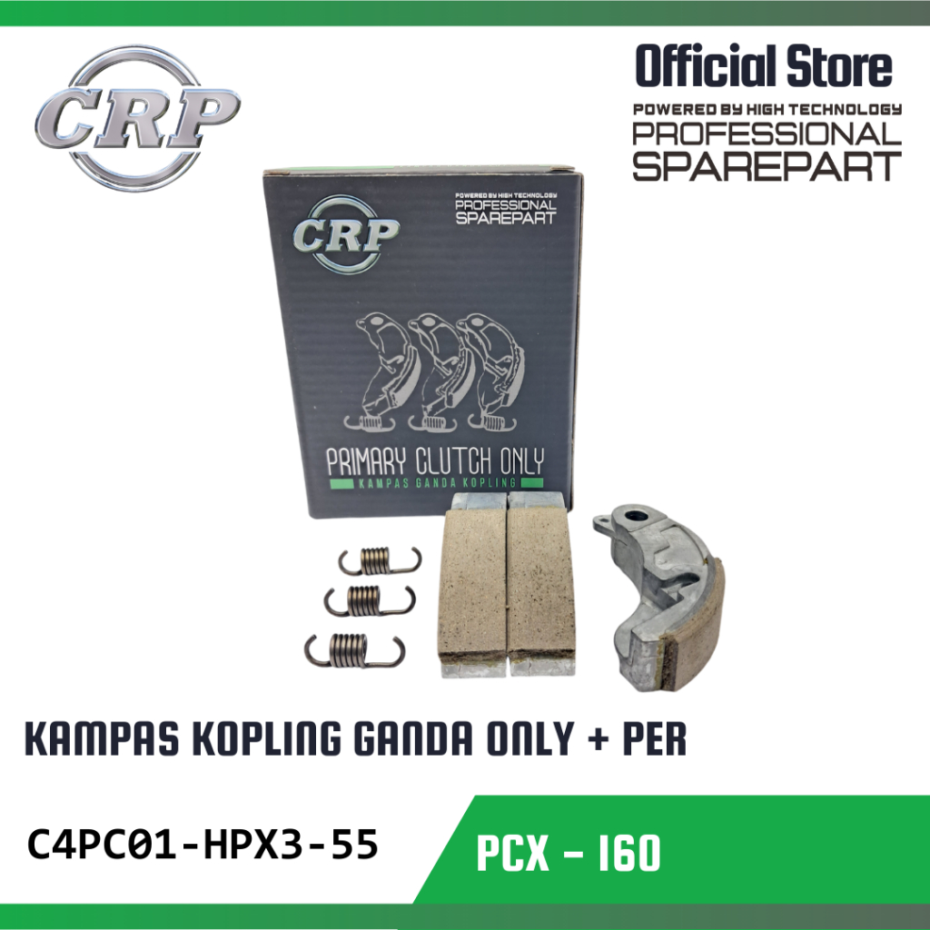 CRP untuk Honda PCX-160 - Kampas Kopling Ganda Only+Per
