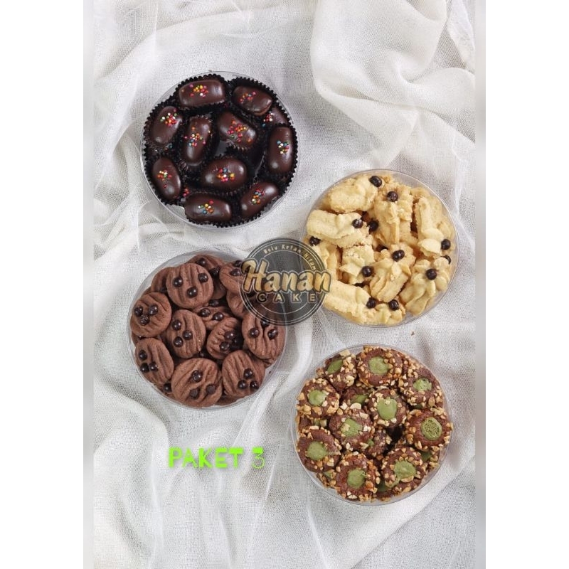 

KUE LEBARAN 4 IN 1 // PAKET KUE KERING
