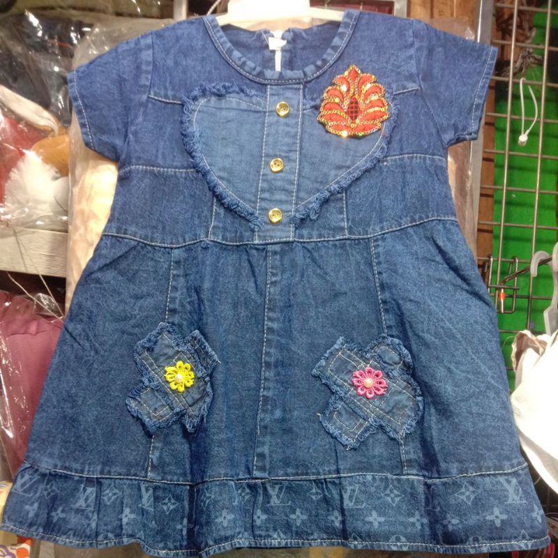 Baju anak perempuan levis utk usia di bawah 2 th