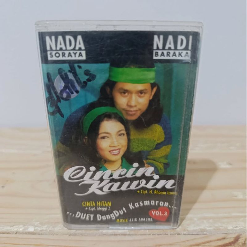 Kaset NADA SORAYA & NADI BARAKA - Cincin Kawin (Duet DangDut Kasmaran Vol. 3)