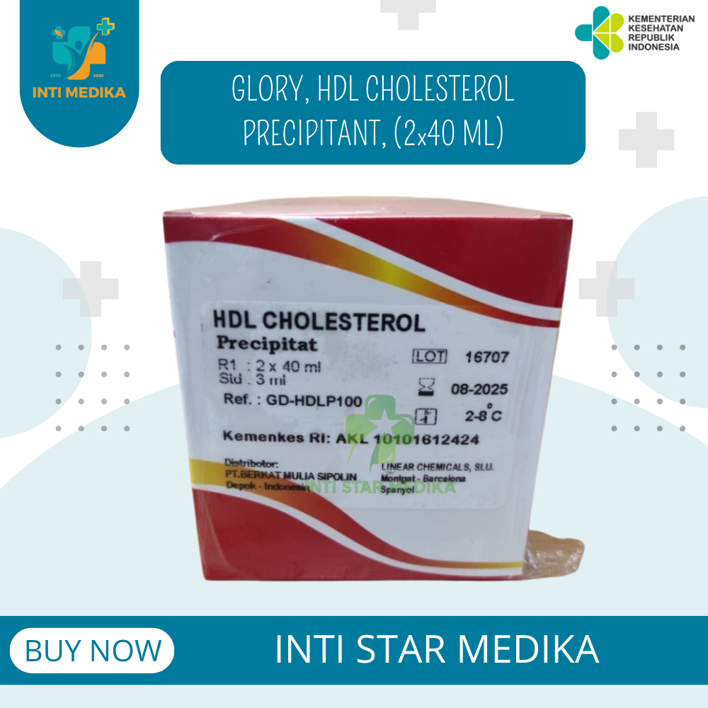 GLORY, HDL CHOLESTEROL PRECIPITANT, (2x40 ML)