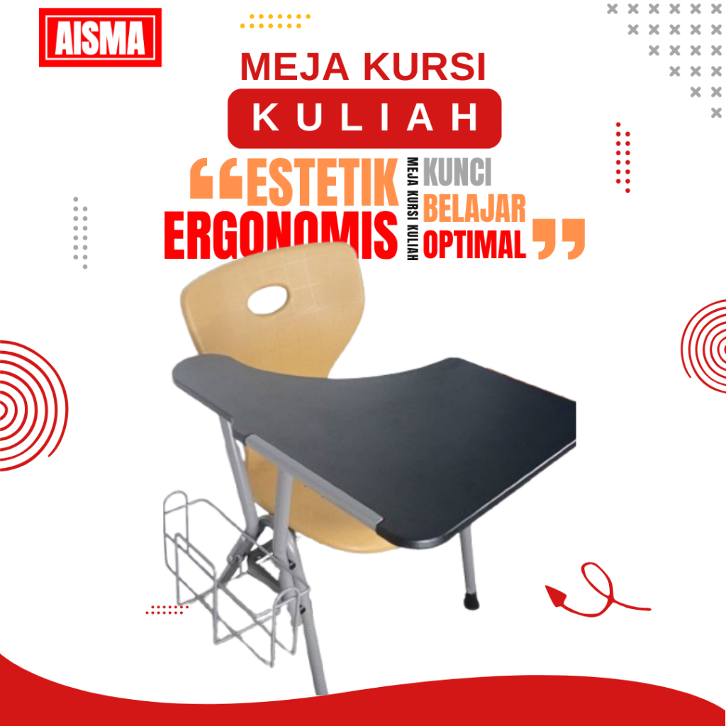 AISMA - Kursi Kuliah / Kursi Mahasiswa