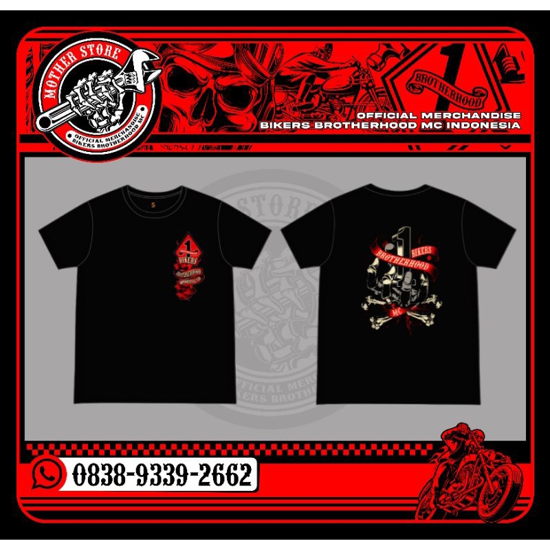 Kaos Lengan Pendek Anak Brotherhood Merchandise Bikers Brotherhood MC