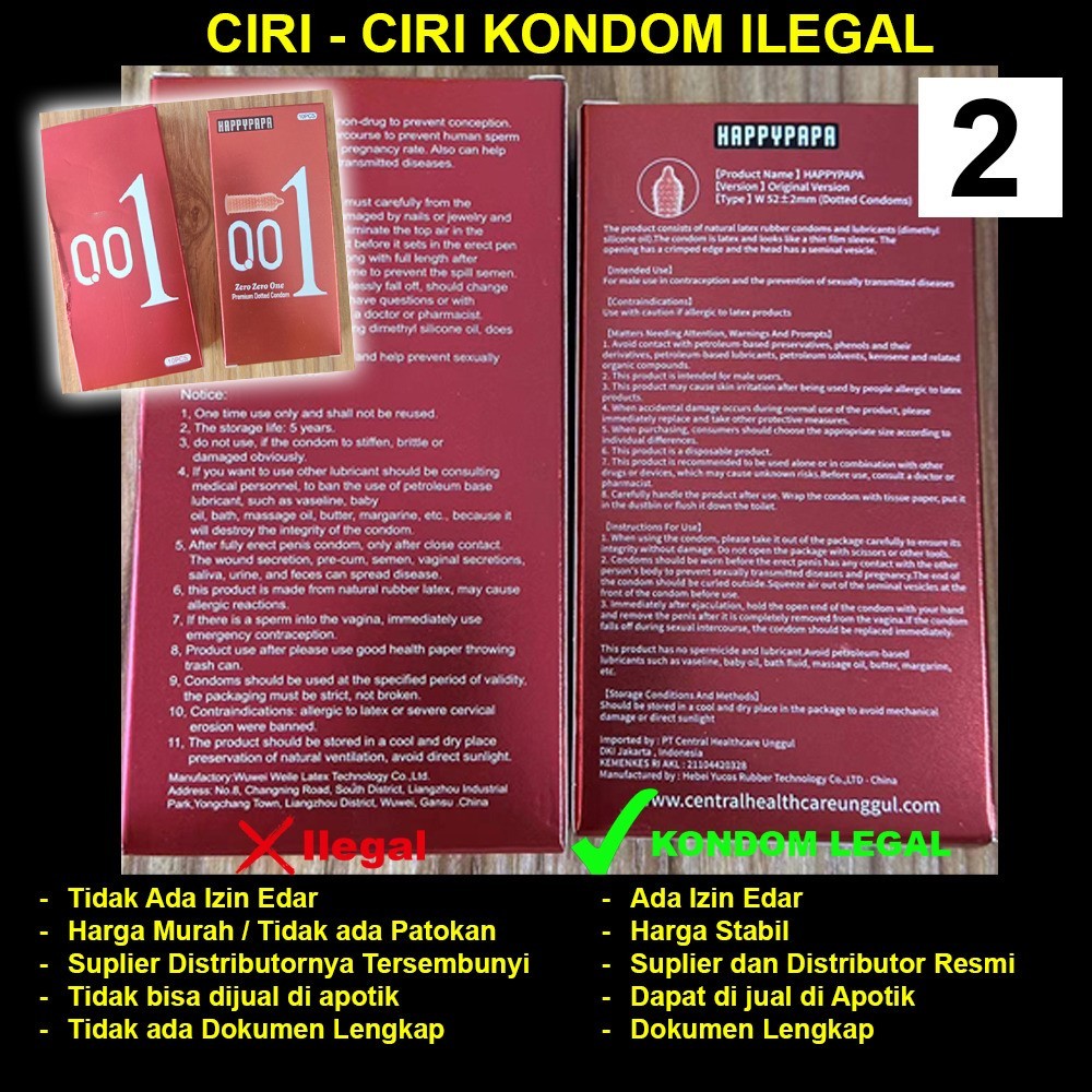 Brainnn Condom Dotted Osb 001 - Kondom Bergerigi Super - Privasi Terjaga