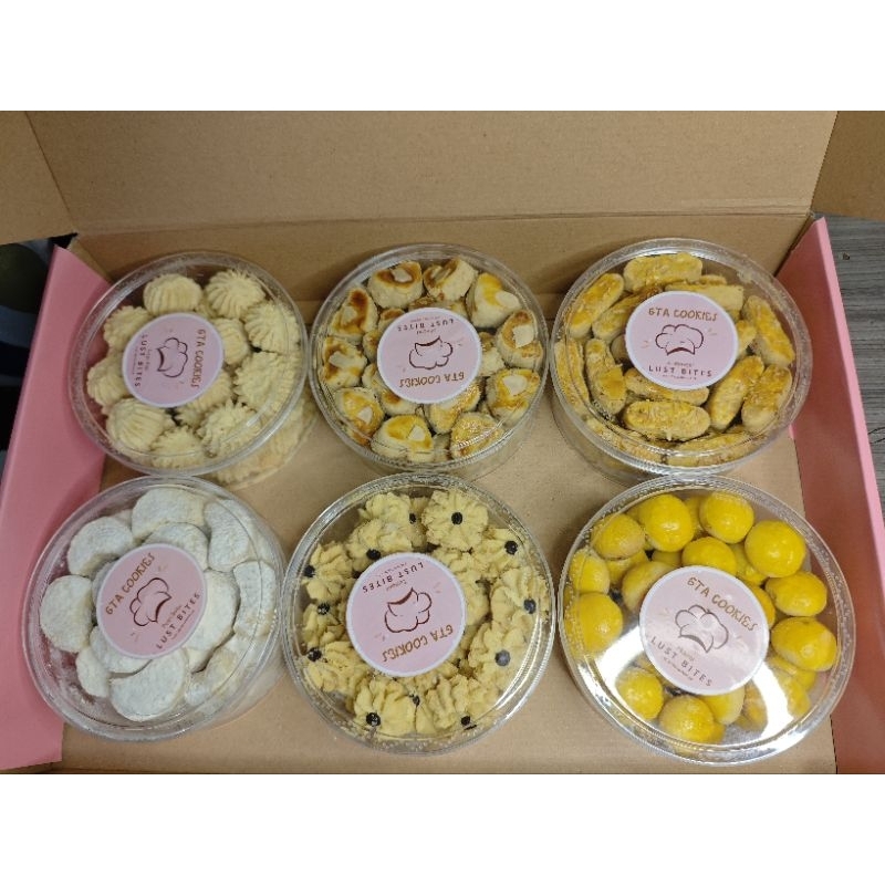 

Hampers Kue Lebaran GTA Cookies isi byk khusus pengiriman instan kurir