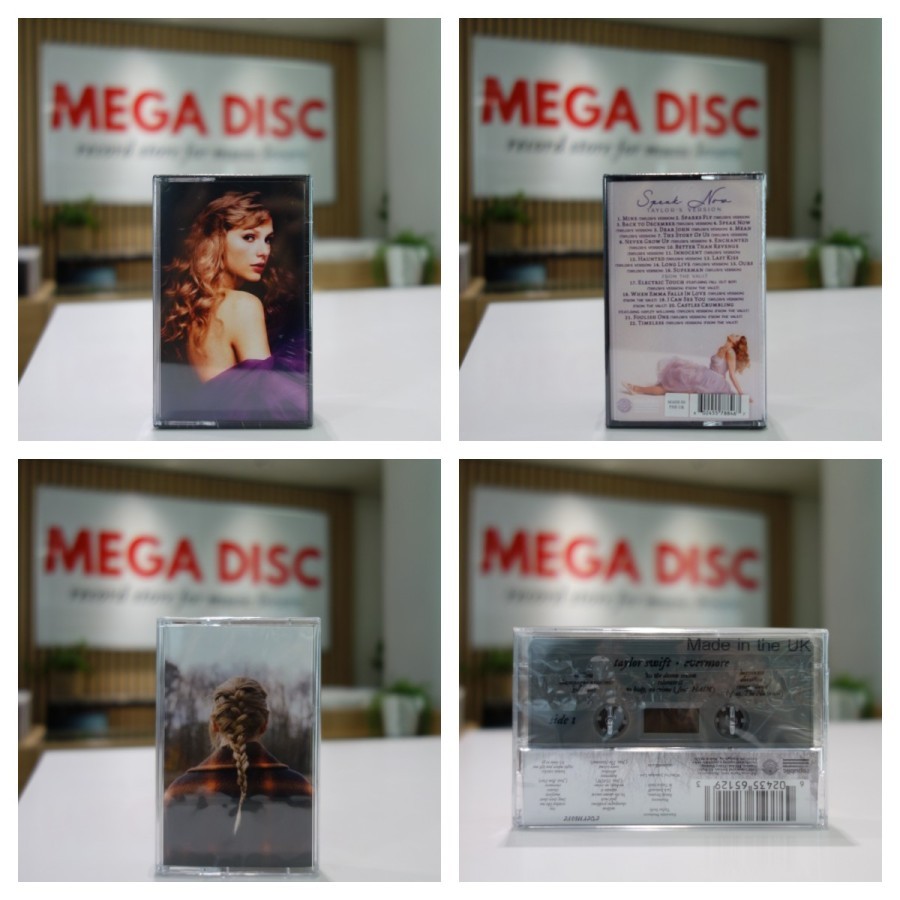 Cassette Tape Taylor Swift Album - Cek Varian / Barcode Pita Kaset