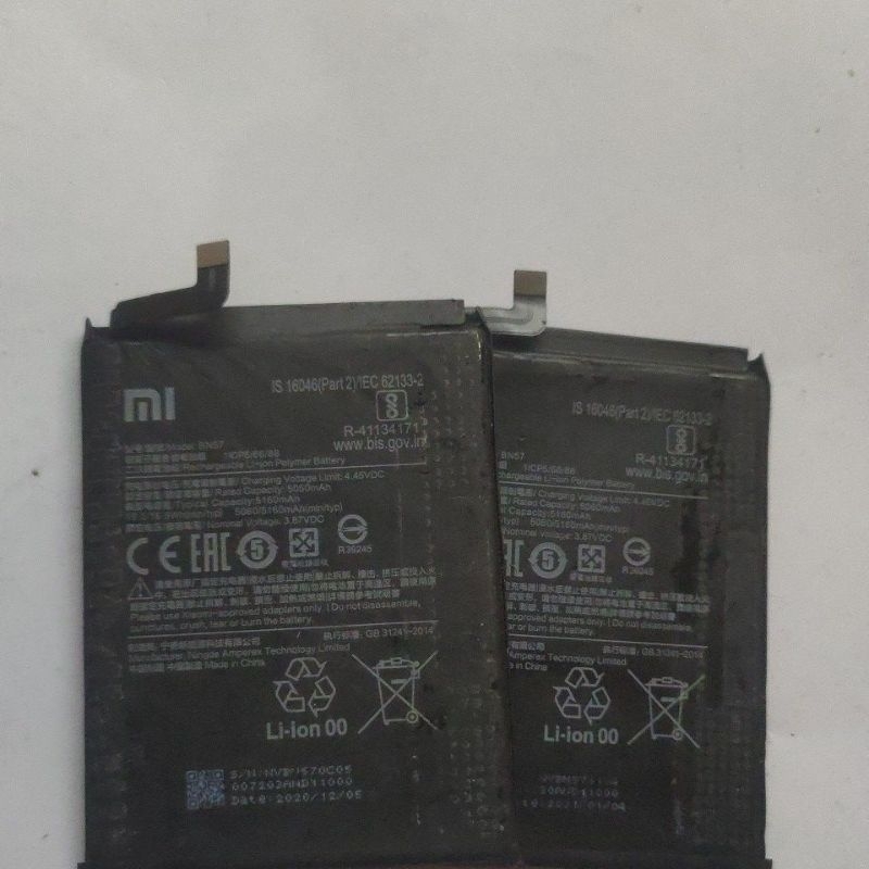 Batrai Batre Xiaomi  BN57 ORI Copotan
