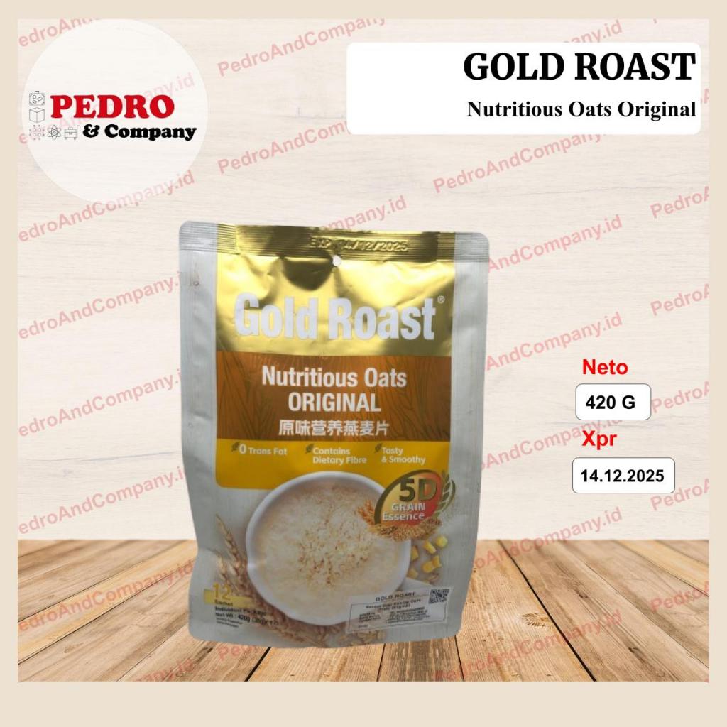 

Gold Roast Nutritional Cereal ORIGINAL 420 gram isi 12 sachet sereal sarapan