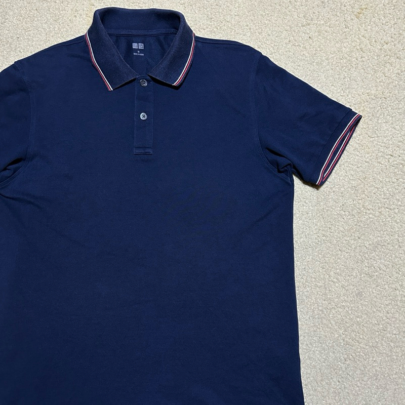 PRELOVED POLO SHIRT UNIQLO DOUBLE TAPED