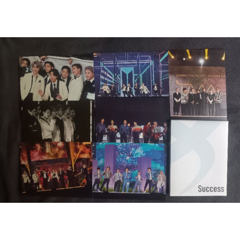 Postcard TMA 2021 BTS OT7 set SUCCESS Official