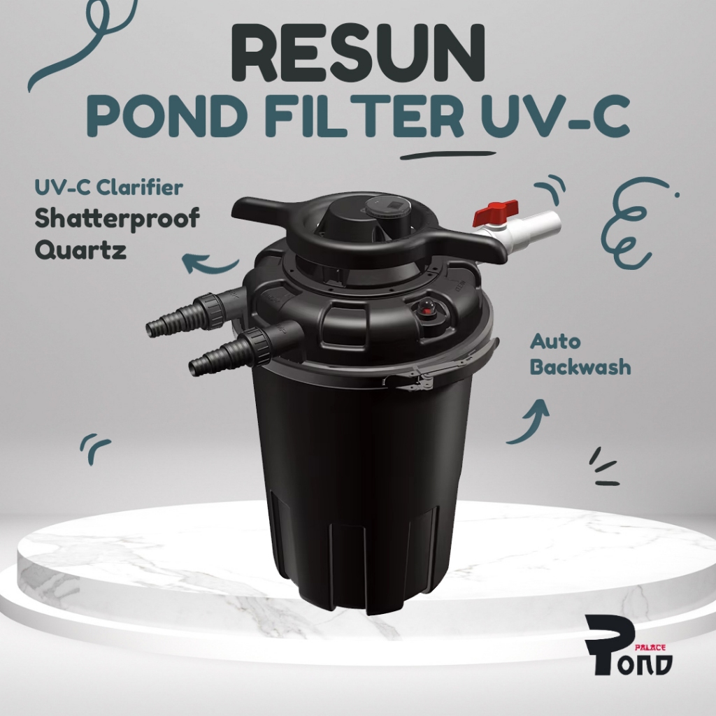 Filter Kolam Ikan KoI Resun EPF 13500 Ultraviolet External Filter Koi