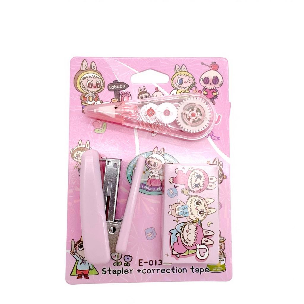 

Free ISI Stapler Cute Set / Staples Lucu Mini Karakter + Tipe