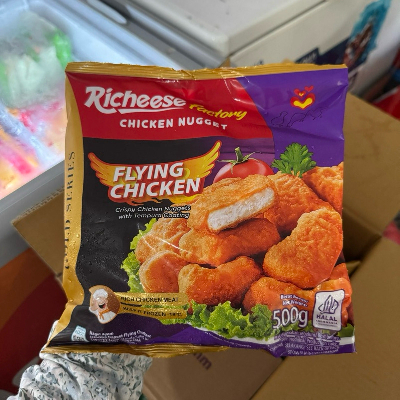 

Richeese flying chicken 500gr