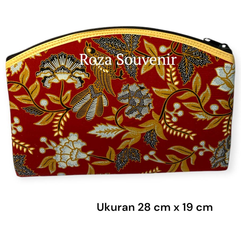 Isi 40 Pcs Souvenir Dompet Batik  Dompet Ukuran Besar 28cm