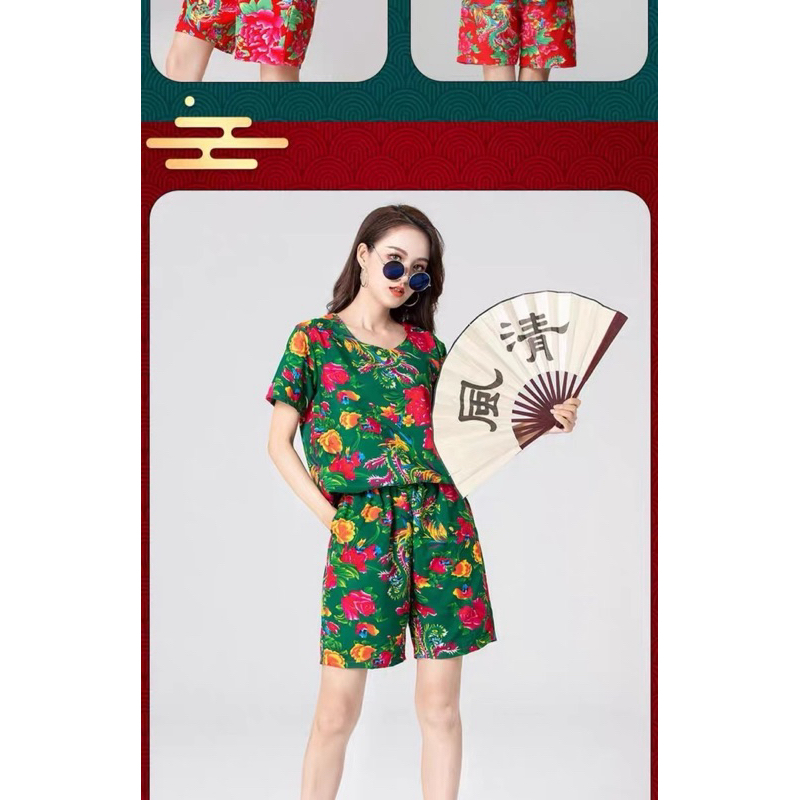 Dragon set celana pendek