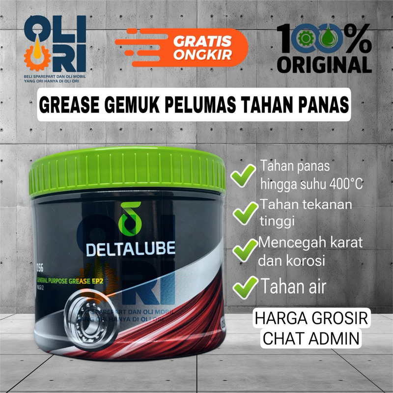 Larismanistokokku Gemuk Stempet Pelumas Grease Deltalube General Purpose Grease 056 Ep2 Nlgi 2