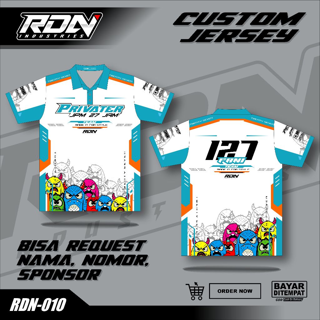 JERSEY RACING Jersey Racing Custom Full Printing Jersey Balap Racing Bisa Custom Jersey Racing Team