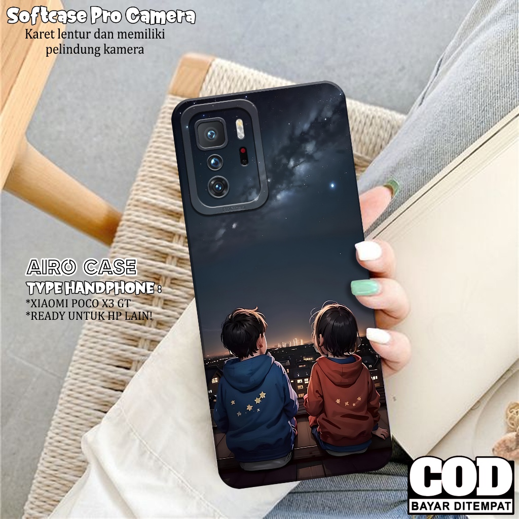 Case XIAOMI POCO X3 GT - Softcase XIAOMI POCO X3 GT - Fashion Case KARTUN - Casing XIAOMI POCO X3 GT