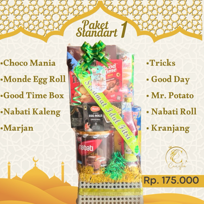 

Parcel lebaran Idul Fitri 2025 Paket Standar