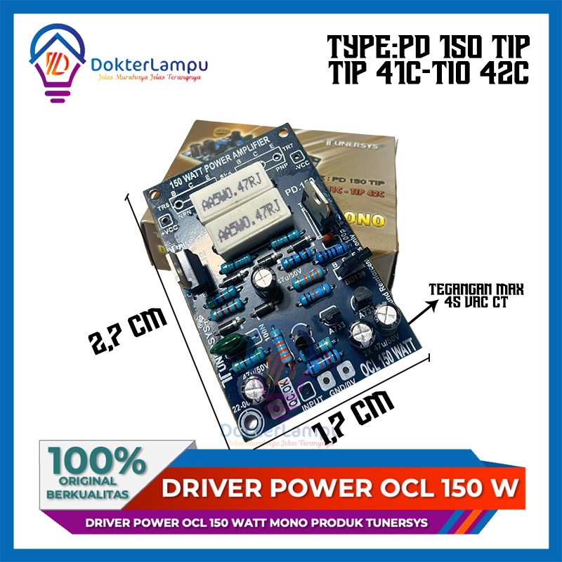 DRIVER OCL BALAP OCL 150 WATT Mono READY STOK