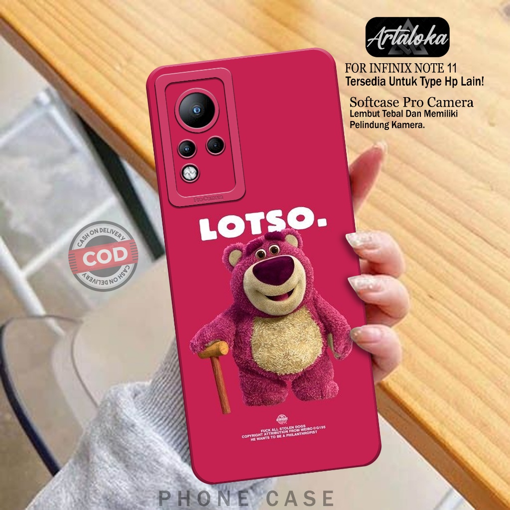 Case Hp Infinix Note 11 Fashion Case Kartun Keren Softcase Infinix Note 11 Silikon TPU Pro Camera Ca