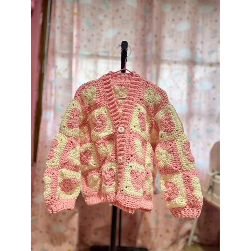 cardigan love granny square crochet kardigan