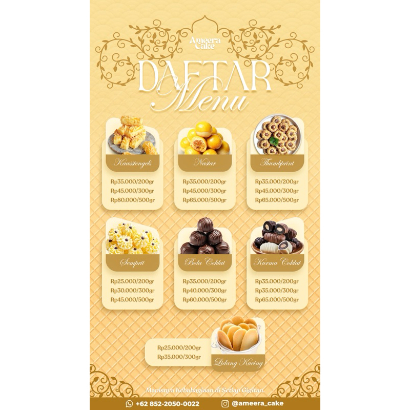 

Spesial order cake lebaran