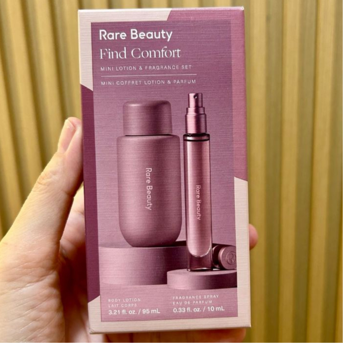 RARE BEAUTY Find Comfort Mini Lotion & Fragrance Set