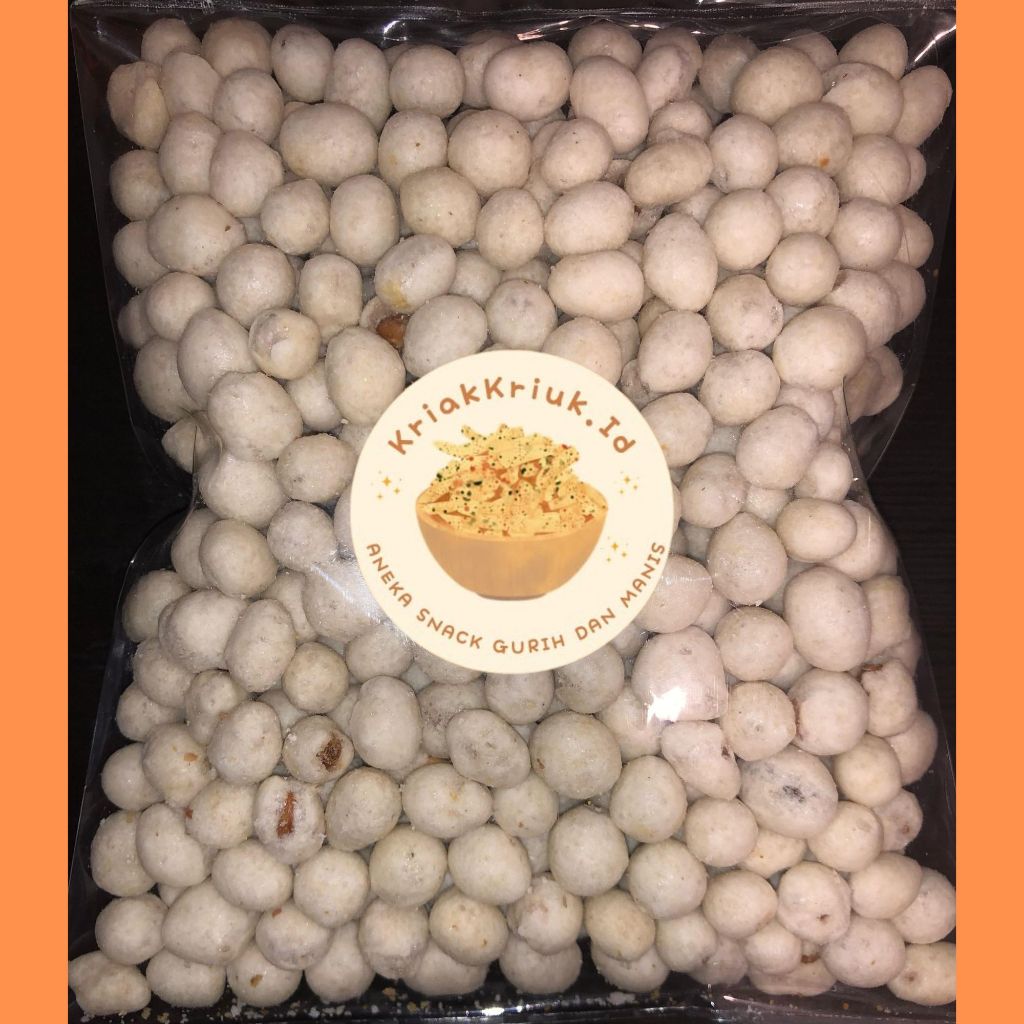 

KriakKriuk Snack Cemilan Kacang Sukro/ Kacang Shanghai/ Kacang Atom/ Pilus Kacang 200gram