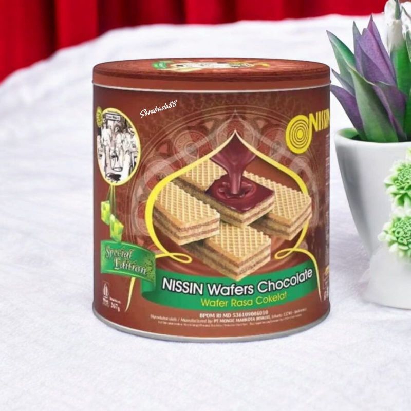 

NISSIN WAFER KALENG 267 GRAM SPECIAL EDITION / WAFER NISSIN / KUE LEBARAN